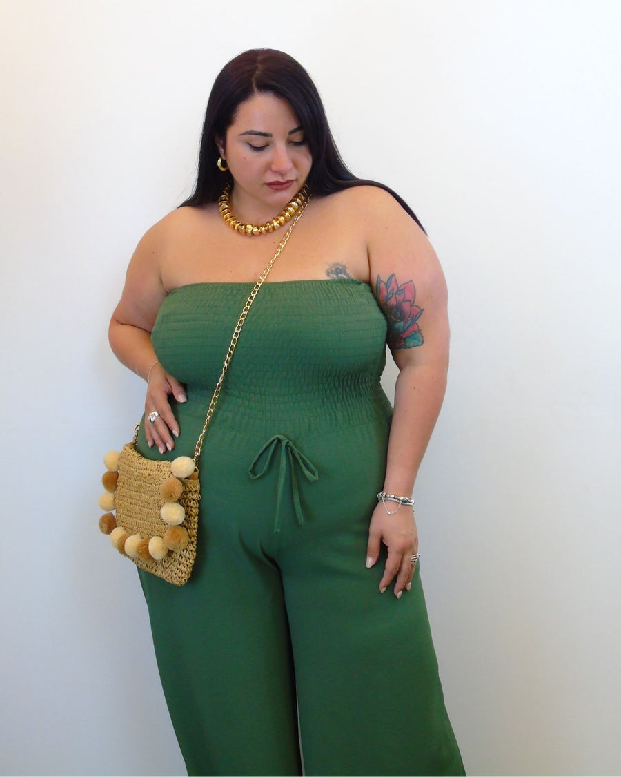 Strapless jumpsuit 22541