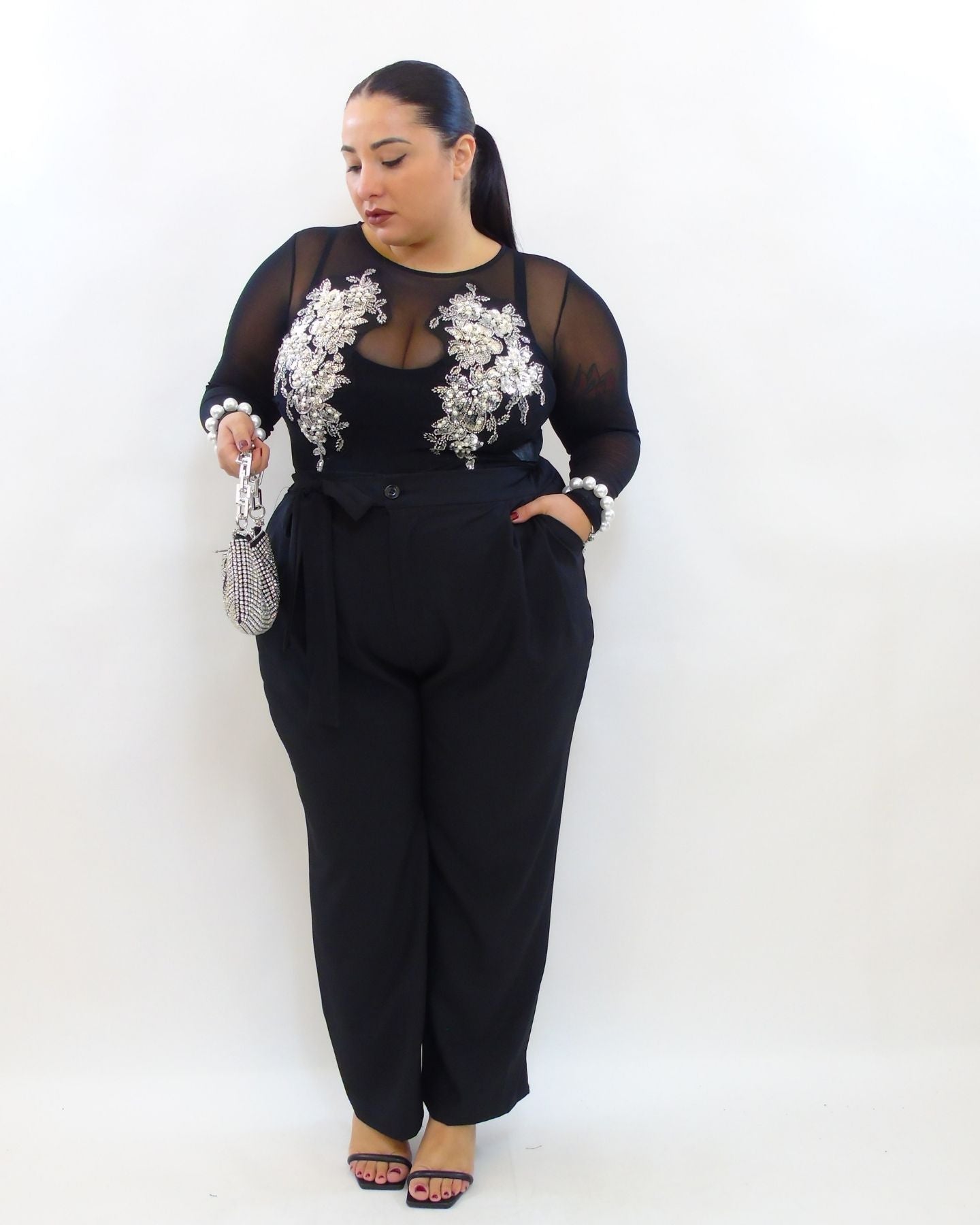 Pantalone fiocco laterale 2089