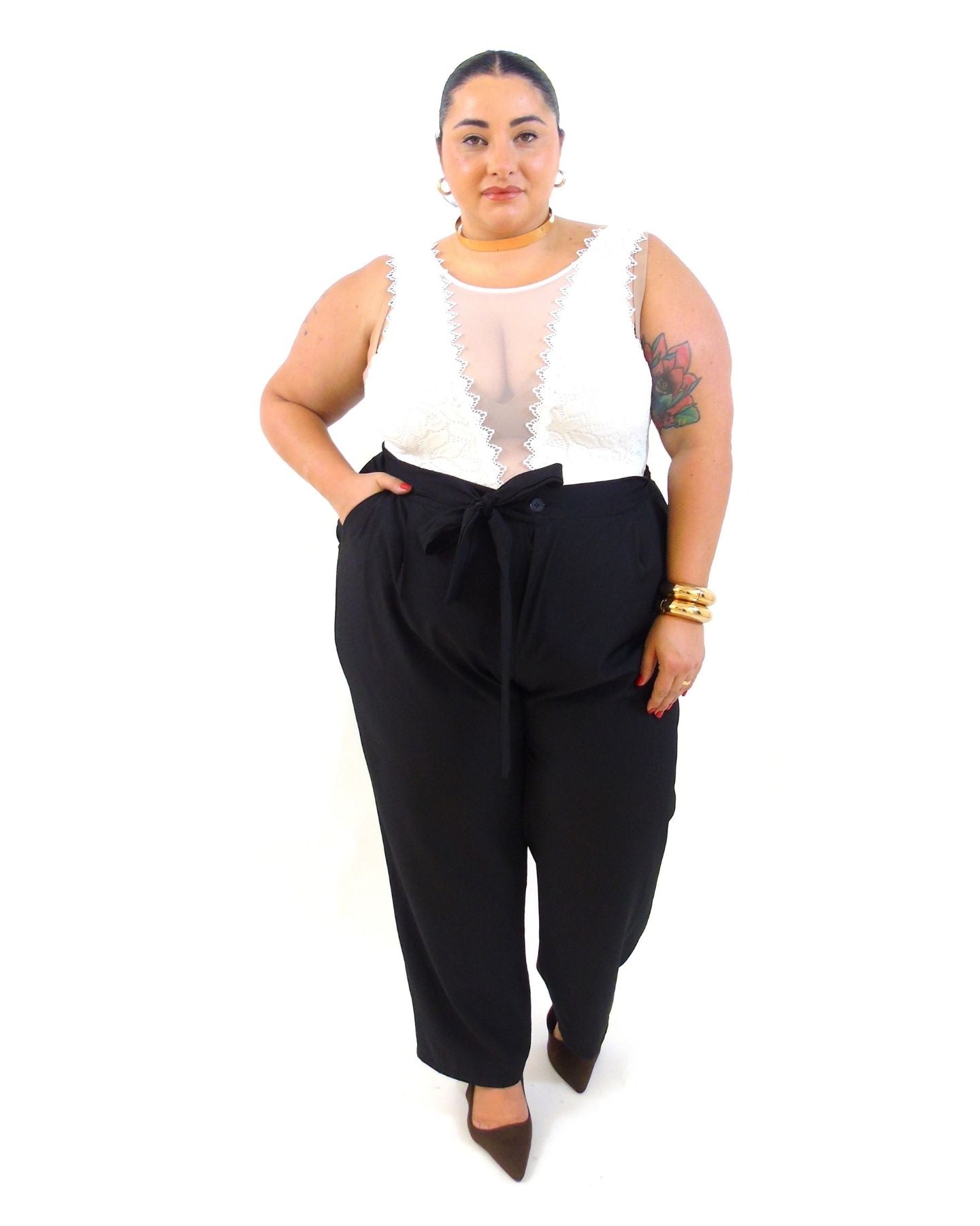 Pantalone fiocco laterale 2089