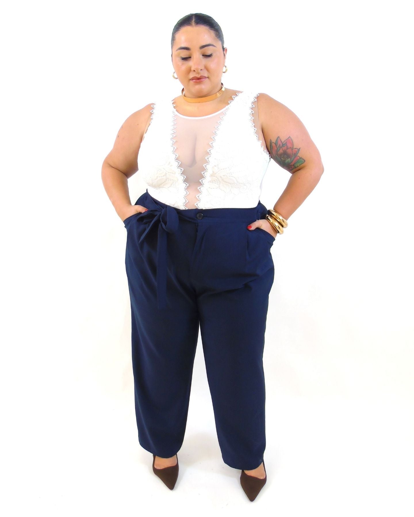 Pantalone fiocco laterale 2089
