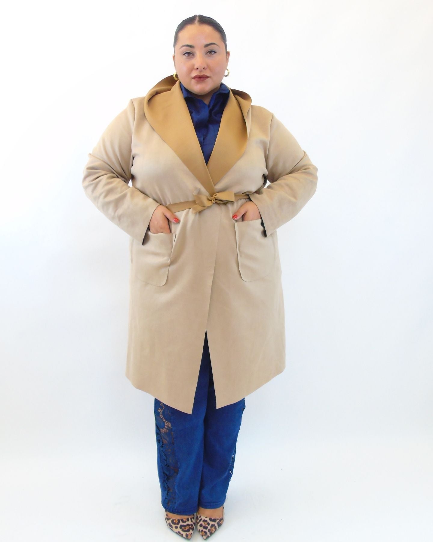 Cardigan taglio vivo 5476