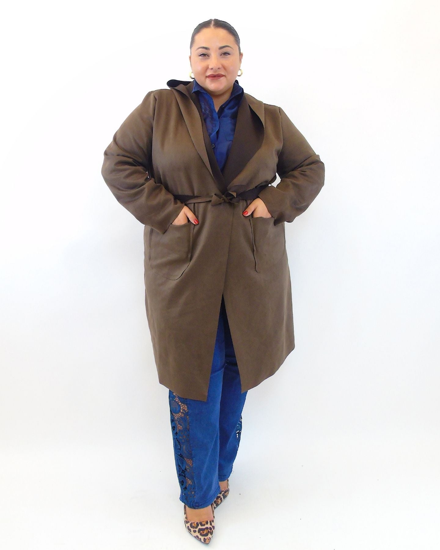 Cardigan taglio vivo 5476