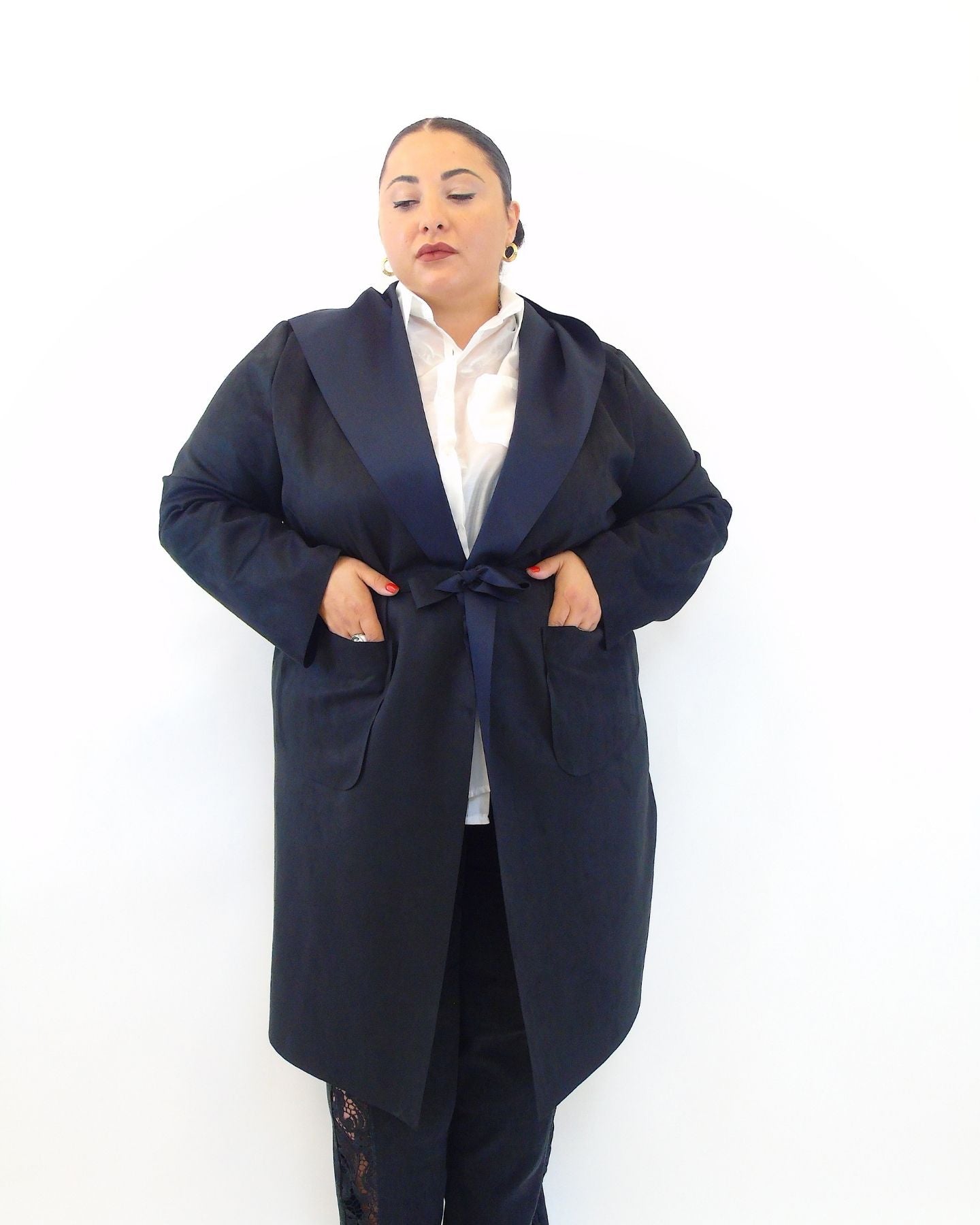 Cardigan taglio vivo 5476