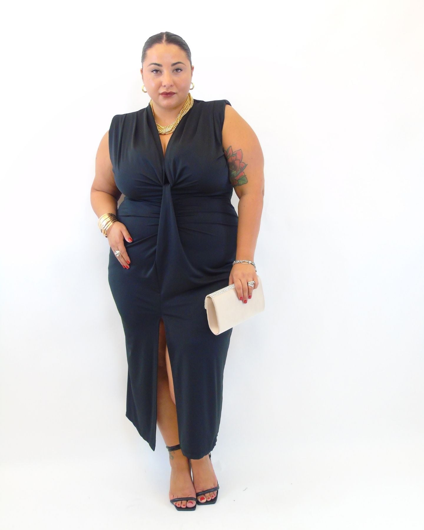 Abito effetto nodo 89738