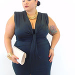 Abito effetto nodo 89738