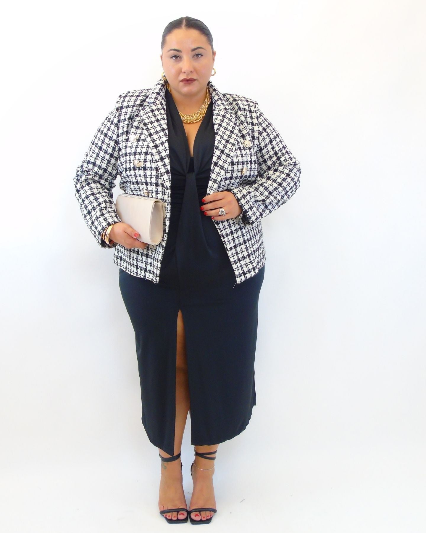 Abito effetto nodo 89738