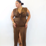 Abito effetto nodo 89738