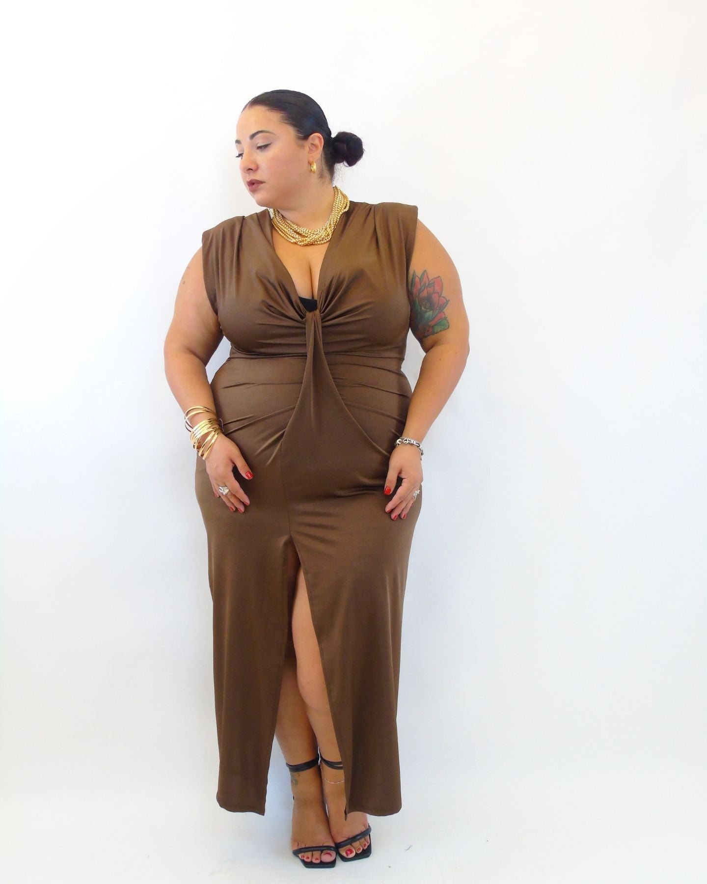 Abito effetto nodo 89738