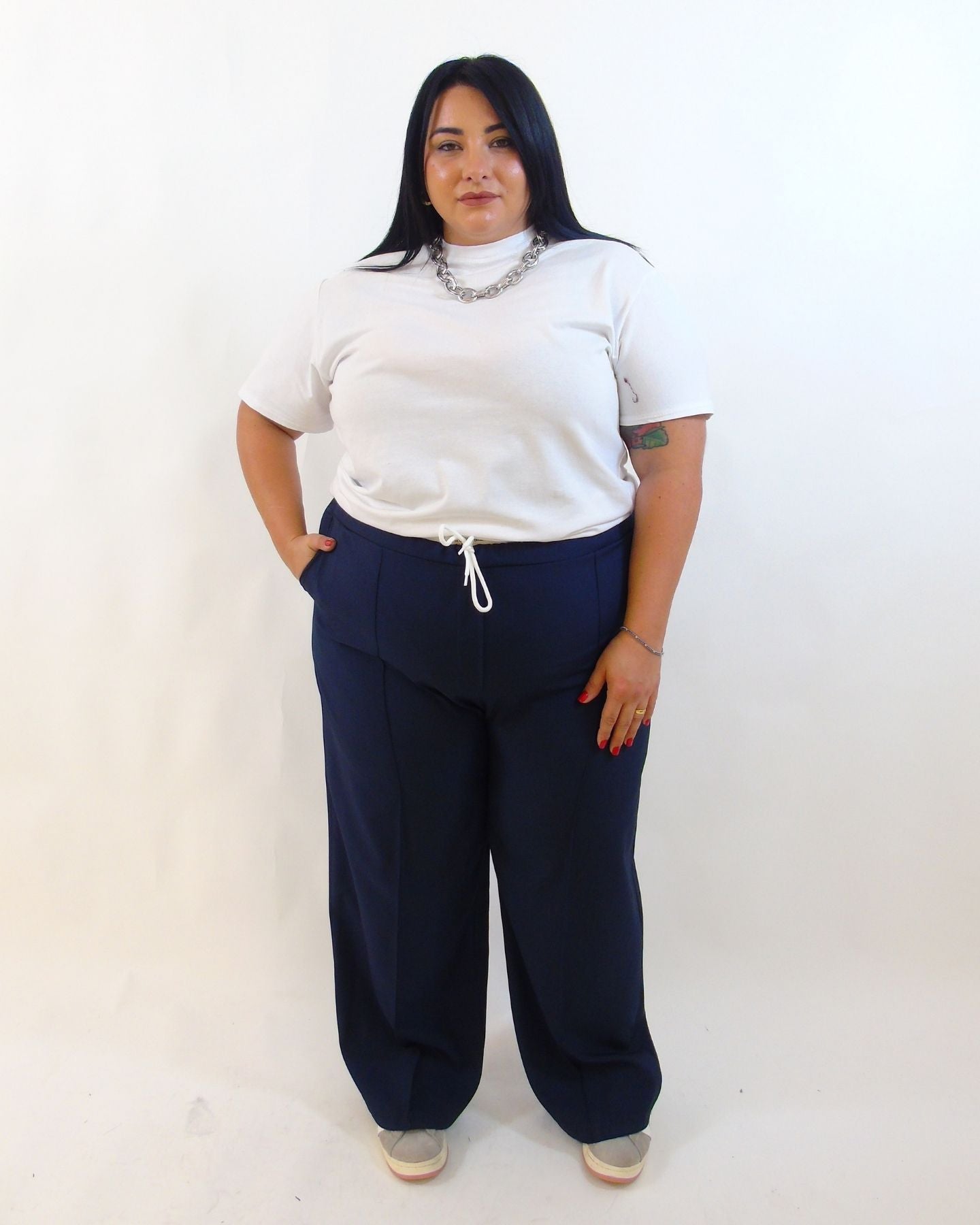 Pantalone con fascia 15740