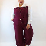 Jumpsuite con camicia e cintura 15866