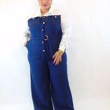 Jumpsuite con camicia e cintura 15866