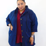 Impermeabile con bottoni 25370