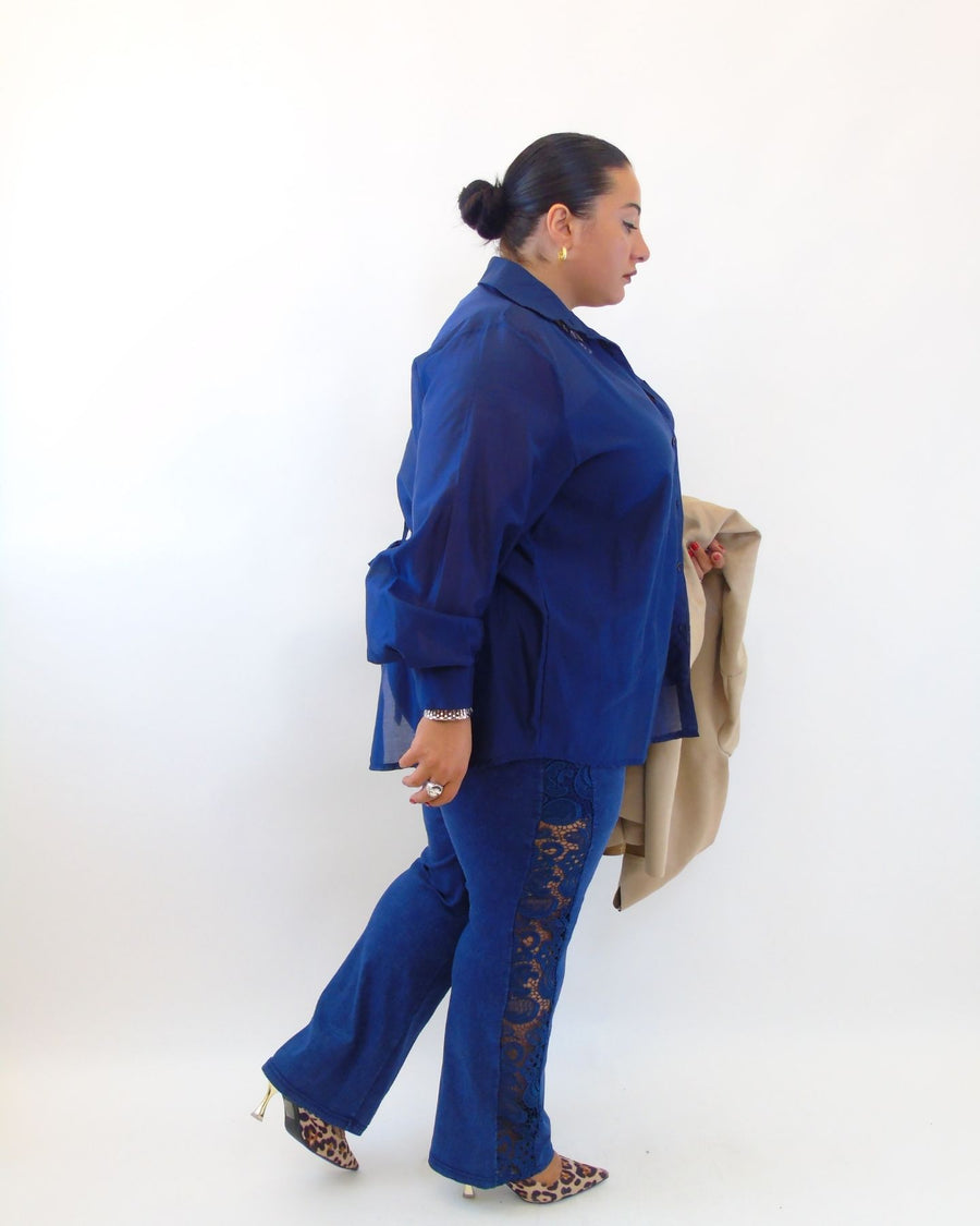 Jeans con ricamo 00462
