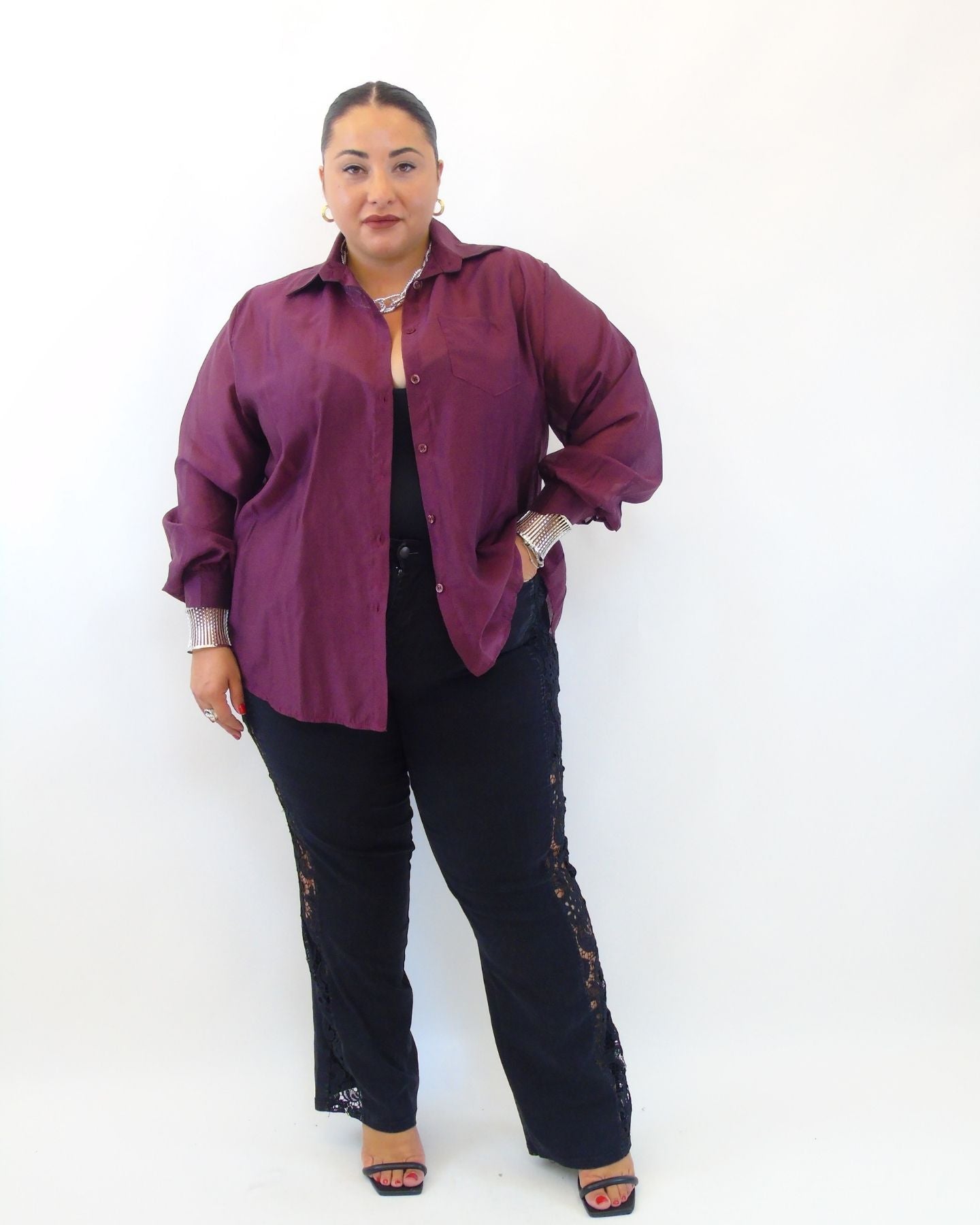 Jeans con ricamo 00462