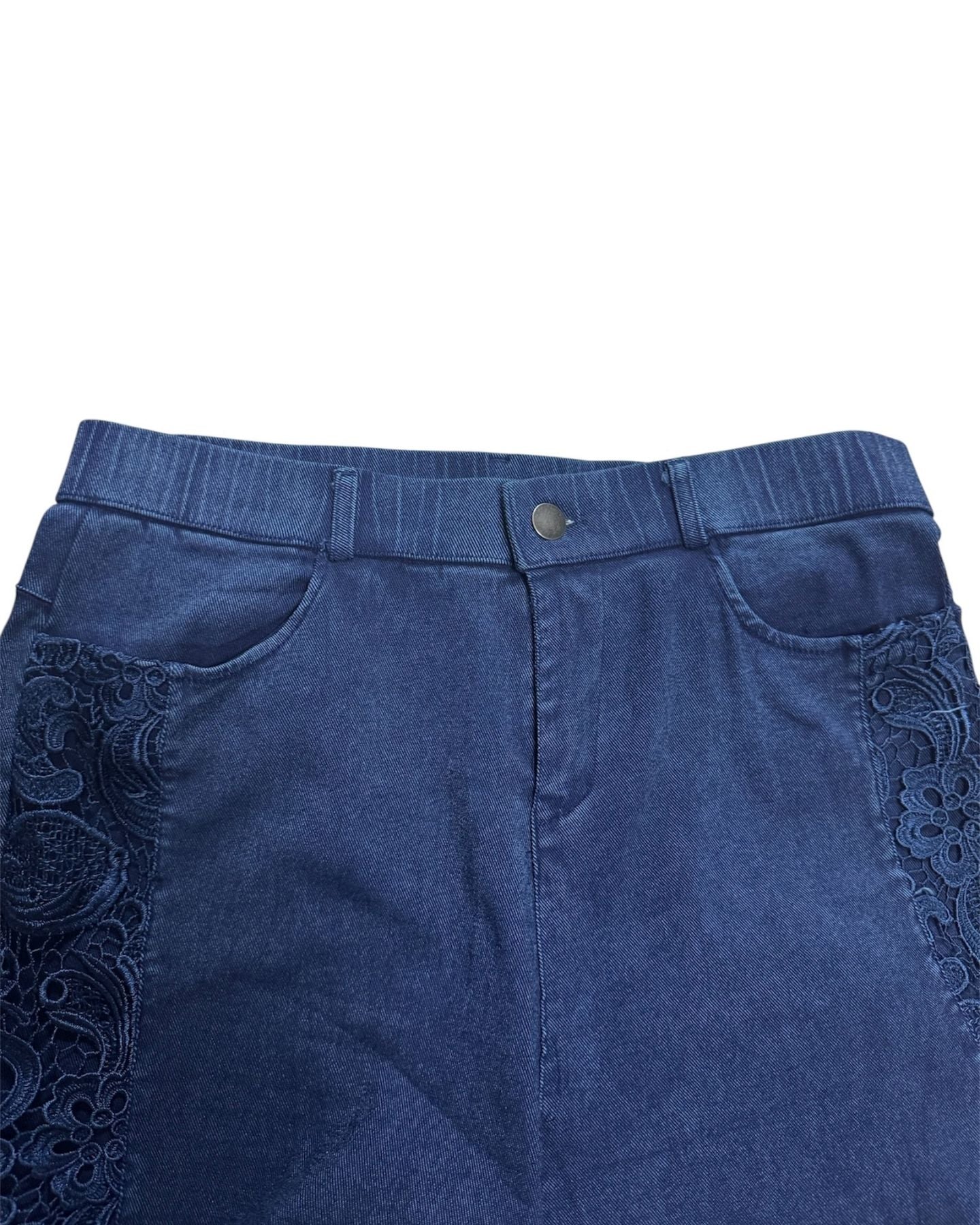 Jeans con ricamo 00462