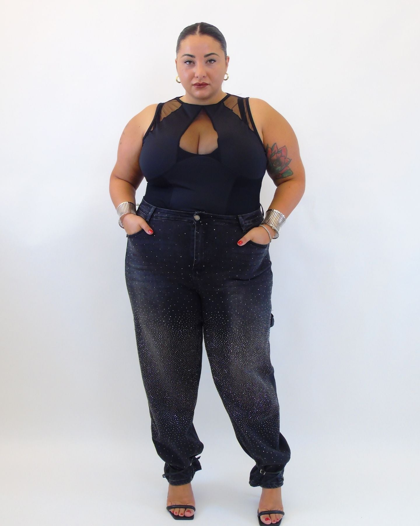 Jeans brillantini 007