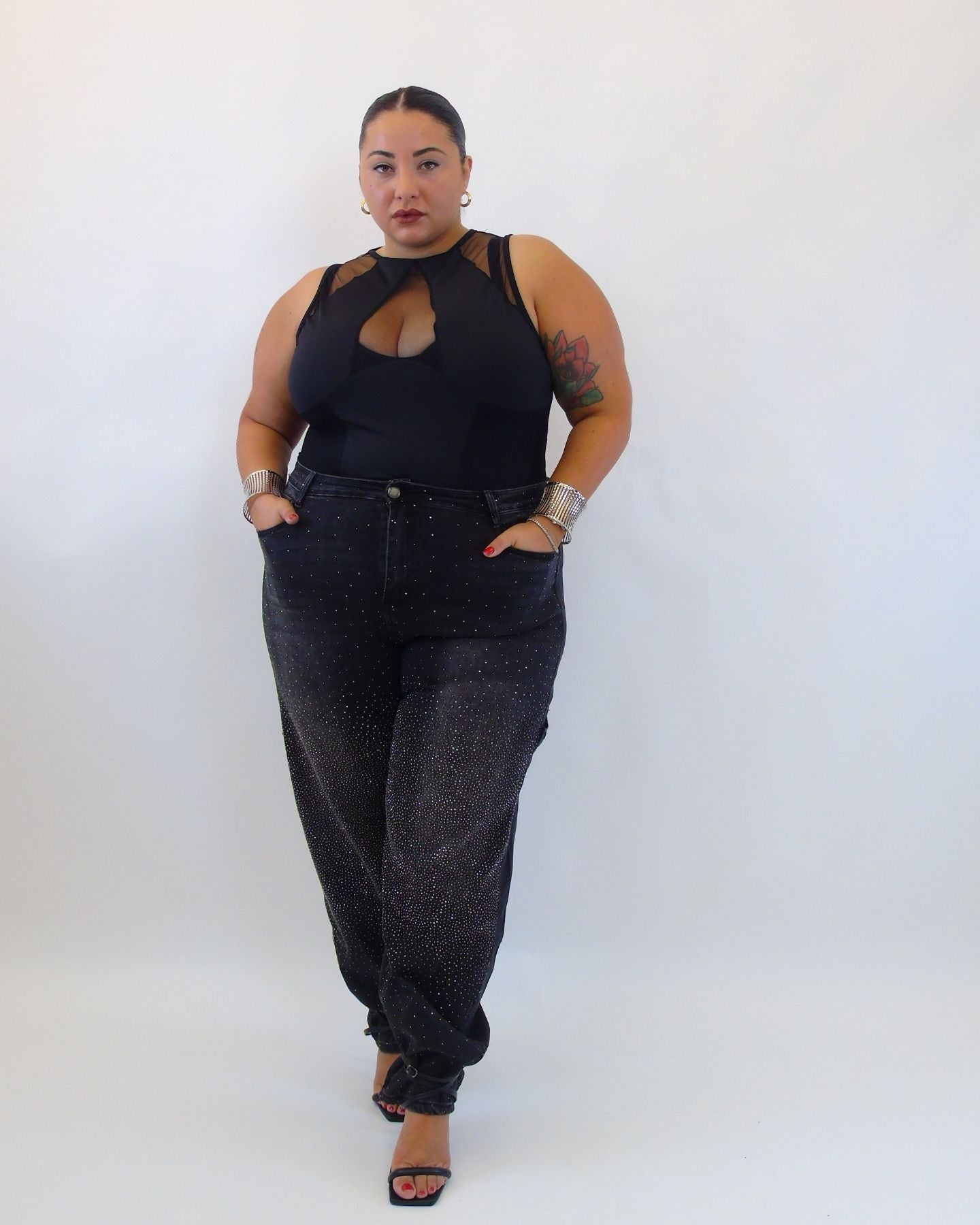 Jeans brillantini 007