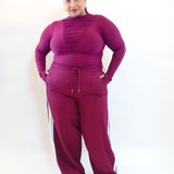 Pantalone riga bianca laterale 66632