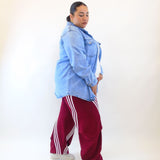 Pantalone ballon fascia bianca 9880