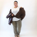 Pantalone con brillantini effetto jeans 99322