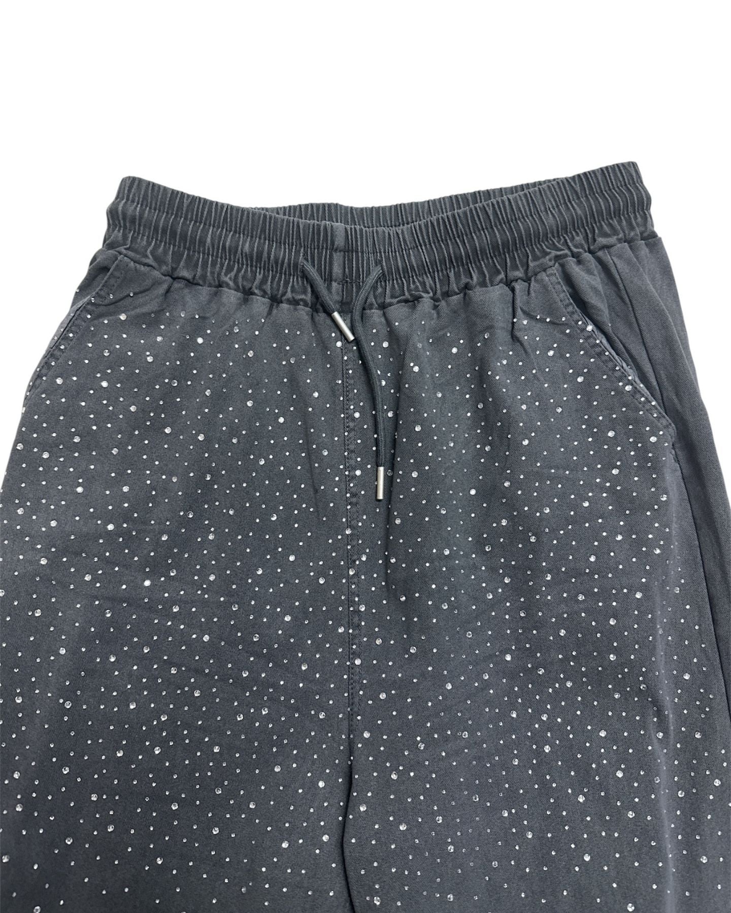 Pantalone con brillantini effetto jeans 99322