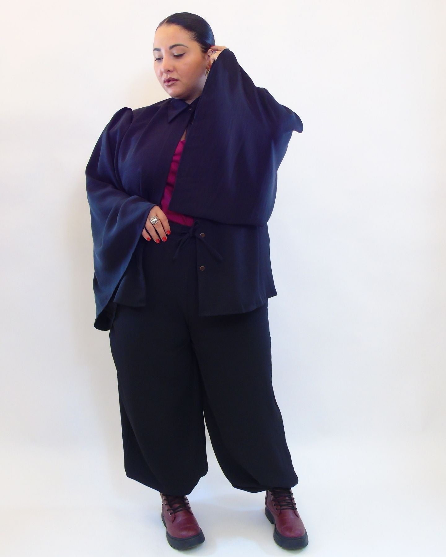 Coordinato manica ampia e pantalone aladino 3000