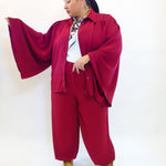 Coordinato manica ampia e pantalone aladino 3000