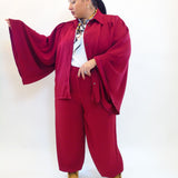 Coordinato manica ampia e pantalone aladino 3000