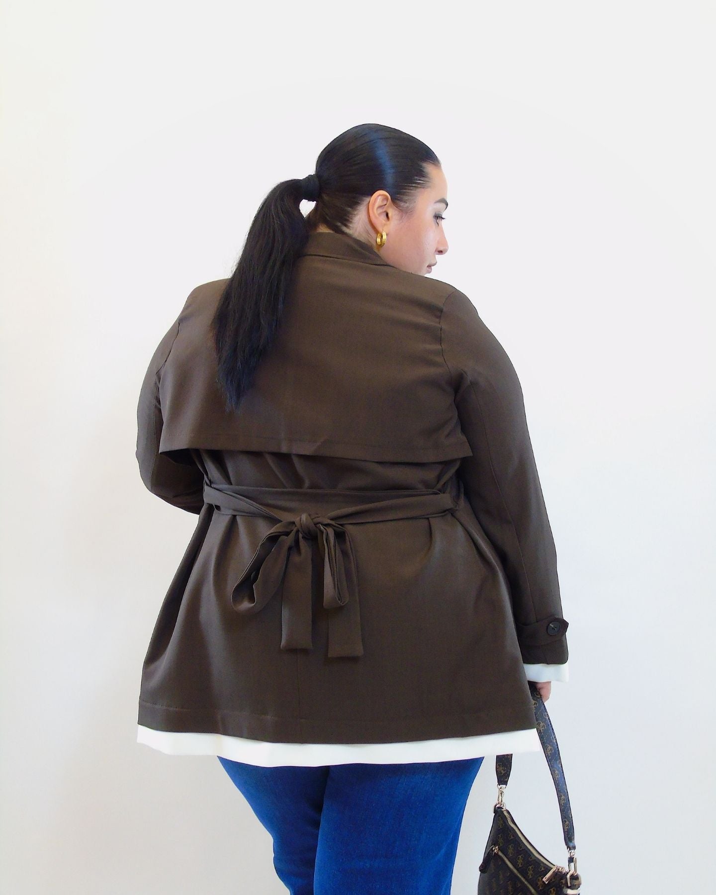 Giacca con dettagli in bianco 2095