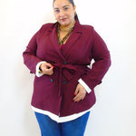 Giacca con dettagli in bianco 2095