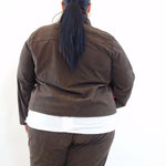 Camicia a costine 25713