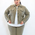 Camicia a costine 25713