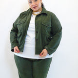 Camicia a costine 25713