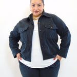 Camicia a costine 25713