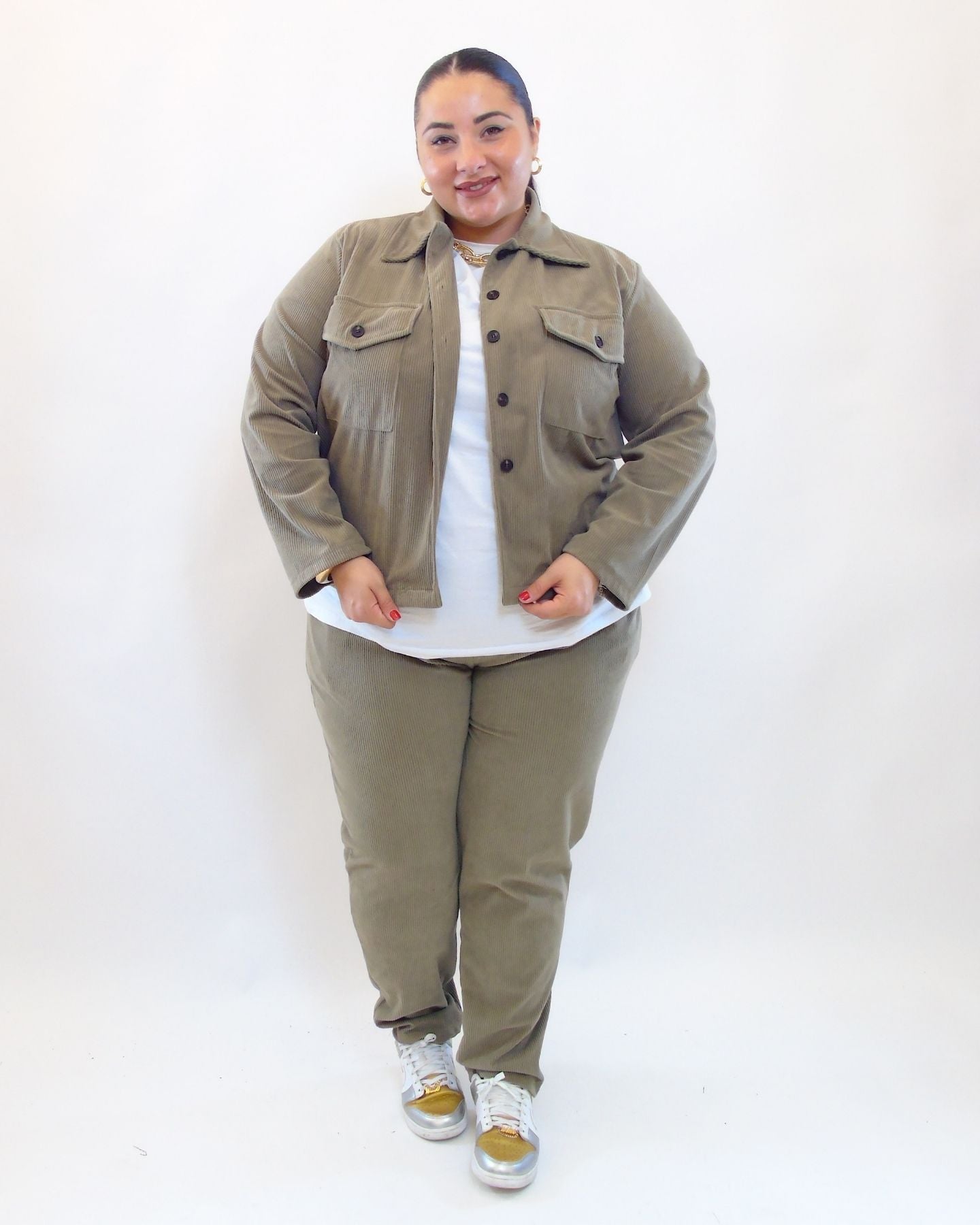 Pantalone a costine 25715