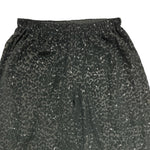 Pantalone con trama animalier e paillettes 7898