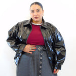 Giubbino in vinile 5925