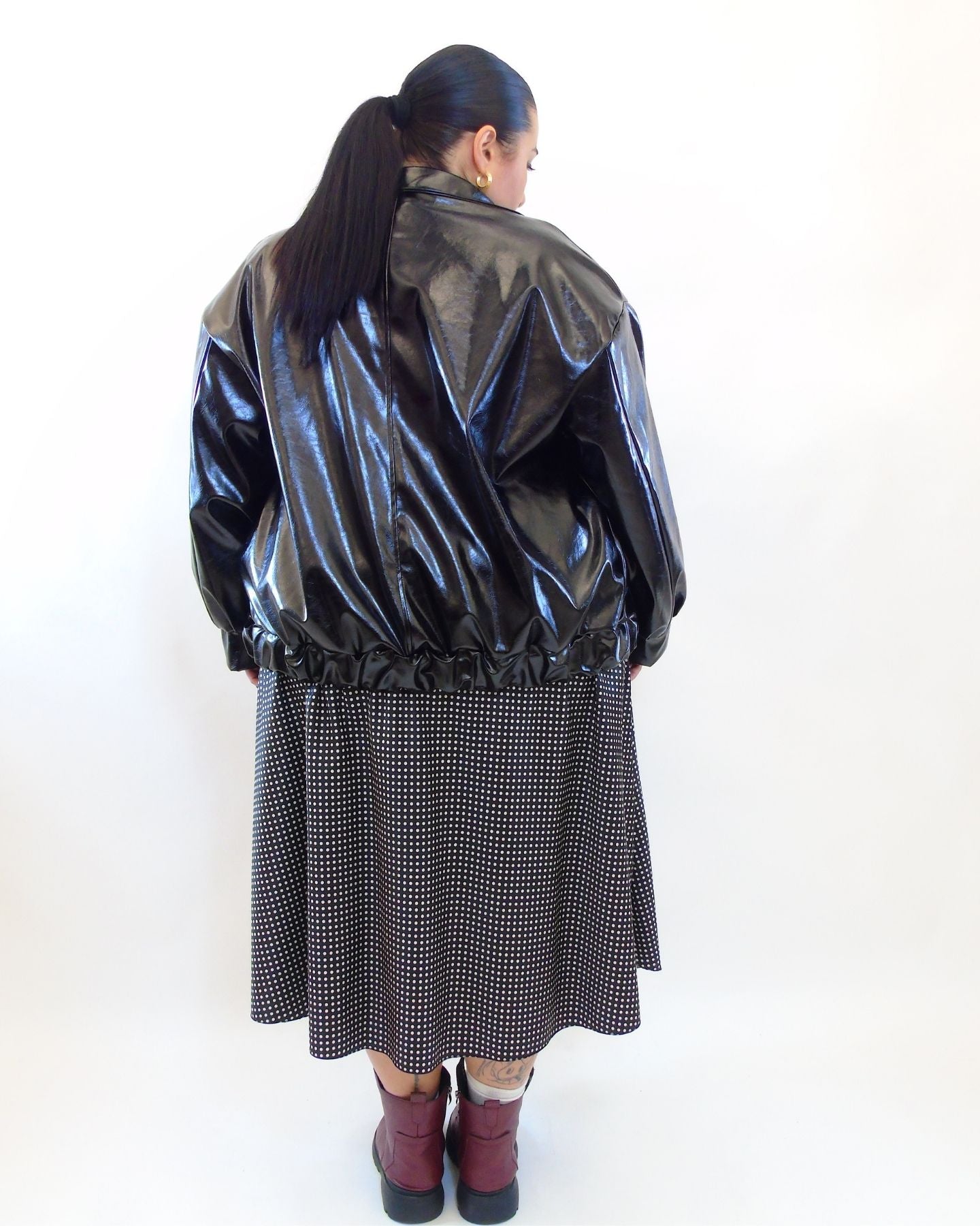 Giubbino in vinile 5925