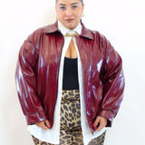 Giubbino in vinile 5925