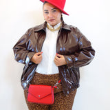 Giubbino in vinile 5925