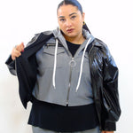 Giubbino in vinile 5925