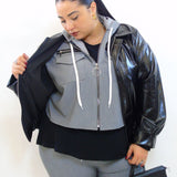 Giubbino in vinile 5925