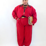 Coordinato a costine doppio colore 307