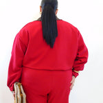 Coordinato a costine doppio colore 307