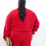 Coordinato a costine doppio colore 307