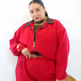 Coordinato a costine doppio colore 307