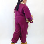 Coordinato a costine doppio colore 307