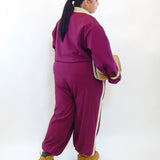 Coordinato a costine doppio colore 307