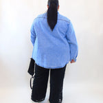 Pantalone con ricamo 7845