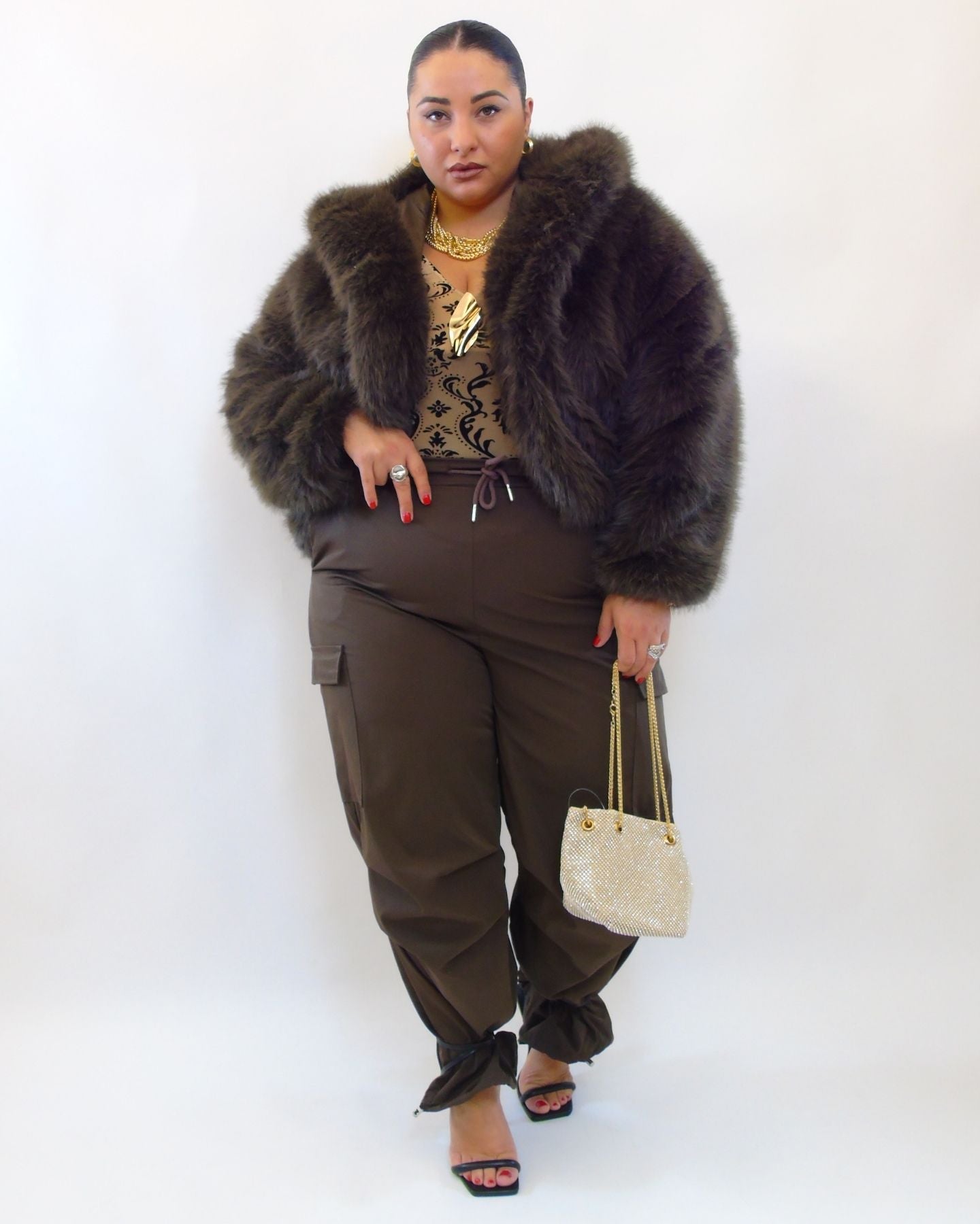 Cargo acetato con tasche 31053